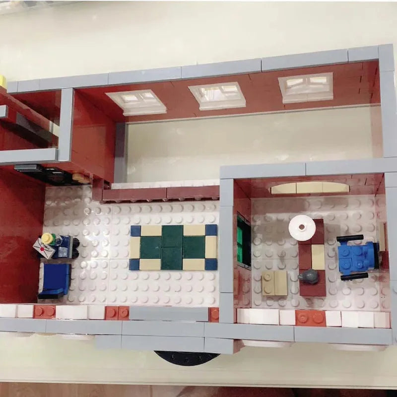 Building Blocks MOC Creator Expert City Town Hall Bricks Toys 15003 - 14