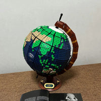 Thumbnail for Building Blocks MOC Creator Expert Earth Globe World Map Bricks Toys 95335 - 5