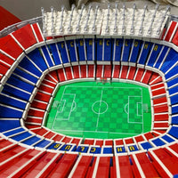 Thumbnail for Building Blocks Creator Expert MOC FC Barcelona Football Stadium Bricks Toy - 9