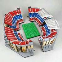 Thumbnail for Building Blocks Creator Expert MOC FC Barcelona Football Stadium Bricks Toy - 2