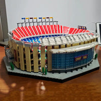Thumbnail for Building Blocks Creator Expert MOC FC Barcelona Football Stadium Bricks Toy - 7