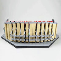 Thumbnail for Building Blocks Creator Expert MOC FC Barcelona Football Stadium Bricks Toy - 3