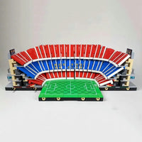 Thumbnail for Building Blocks Creator Expert MOC FC Barcelona Football Stadium Bricks Toy - 4