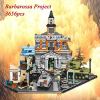 Thumbnail for Building Blocks Creator Expert MOC Military Barbarossa Project Bricks Toy - 9