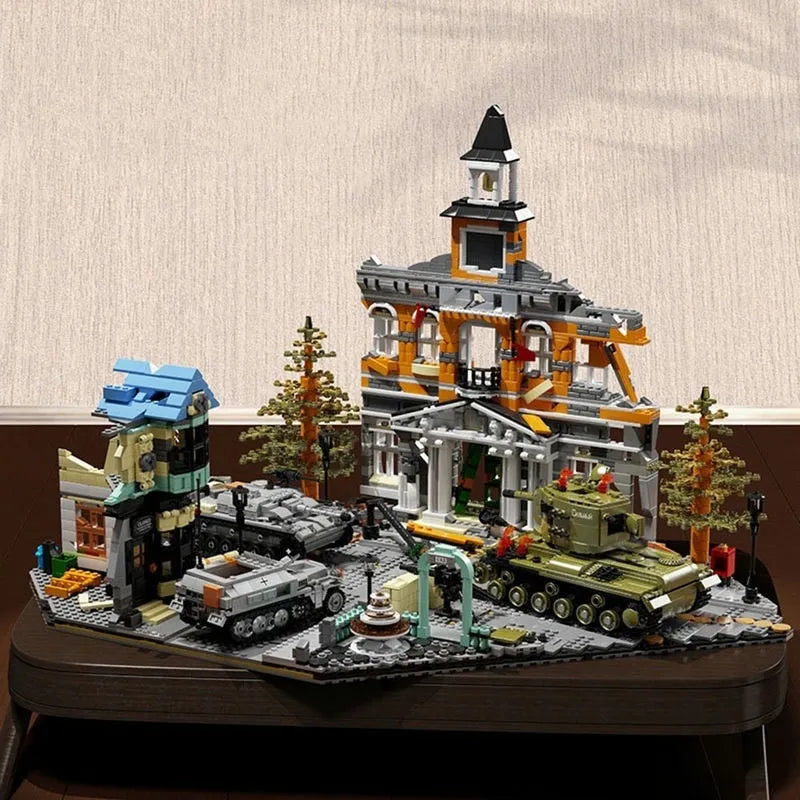 Building Blocks Creator Expert MOC Military Barbarossa Project Bricks Toy - 10