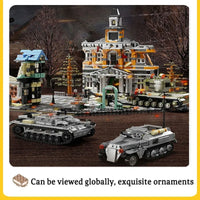 Thumbnail for Building Blocks Creator Expert MOC Military Barbarossa Project Bricks Toy - 7