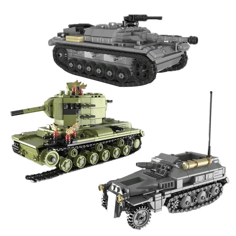 Building Blocks Creator Expert MOC Military Barbarossa Project Bricks Toy - 5