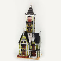 Thumbnail for Building Blocks MOC Creator Expert Monster Haunted House Bricks Toy 2025 - 4