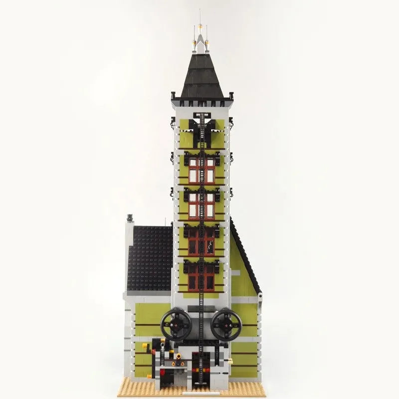 Building Blocks MOC Creator Expert Monster Haunted House Bricks Toy 2025 - 5