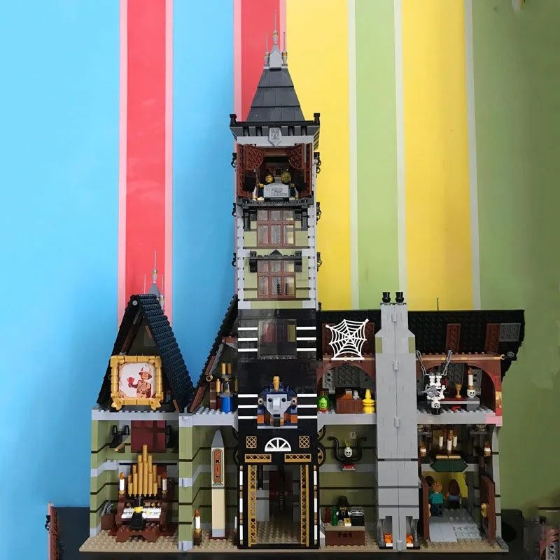 Building Blocks MOC Creator Expert Monster Haunted House Bricks Toy 2025 - 9