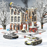 Thumbnail for Building Blocks Creator Expert MOC Moscow Defense War Bricks Toy - 7