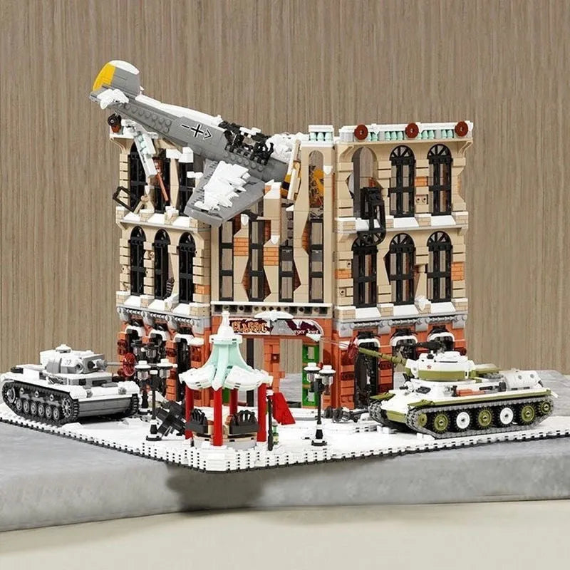 Usa Blocks Moscow Defense War Building Blocks Toy Set 3718 Pieces