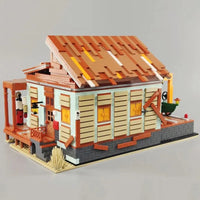 Thumbnail for Building Blocks Creator Expert MOC Old Fishing Shipyard Bricks Toy Construction Set Toys - 9