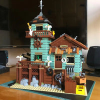 Thumbnail for Building Blocks MOC Creator Expert Old Fishing Store Bricks Toy 16050 - 16