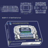 Thumbnail for Building Blocks Creator Expert Real Madrid Football Stadium Bricks Toy - 4