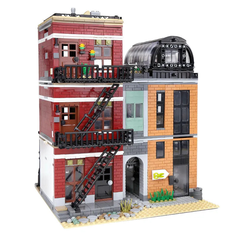 Building Blocks Creator Expert MOC Shoes Shop Street Bricks Kids Toys - 7