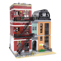 Thumbnail for Building Blocks Creator Expert MOC Shoes Shop Street Bricks Kids Toys - 7