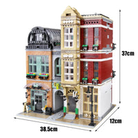 Thumbnail for Building Blocks Creator Expert MOC Shoes Shop Street Bricks Kids Toys - 5