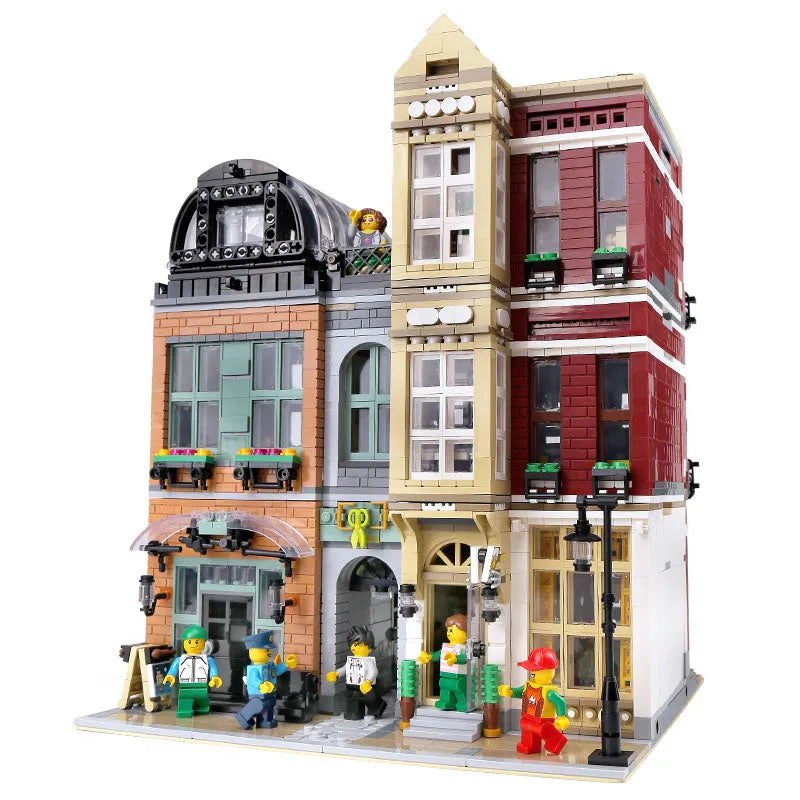 Building Blocks Creator Expert MOC Shoes Shop Street Bricks Kids Toys - 1
