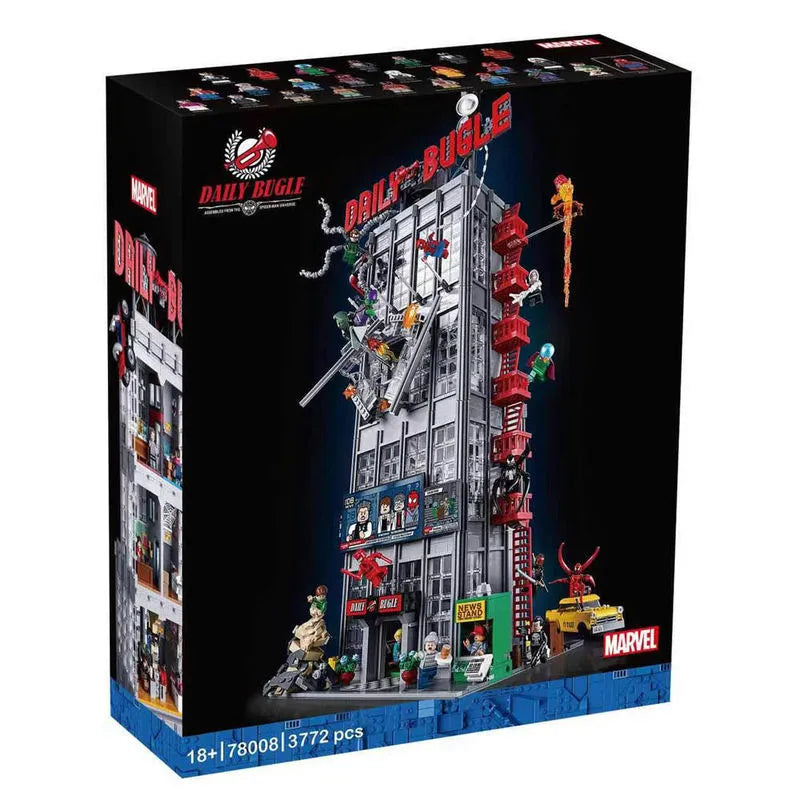 Hero Building Block MOC Creator Expert Super Hero Daily Bugle Building Blocks