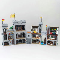 Thumbnail for Building Blocks MOC Creator Experts Lion Knight Castle Bricks Toys 85666 - 14