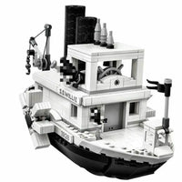 Thumbnail for Building Blocks MOC Creator Idea Steamboat Willie Bricks Toys 16062 - 3