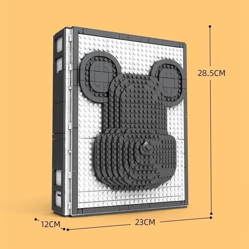 Building Blocks Creator Ideas MOC Bear Collector Book Bricks Toy 6301 Construction Set Toys - 1