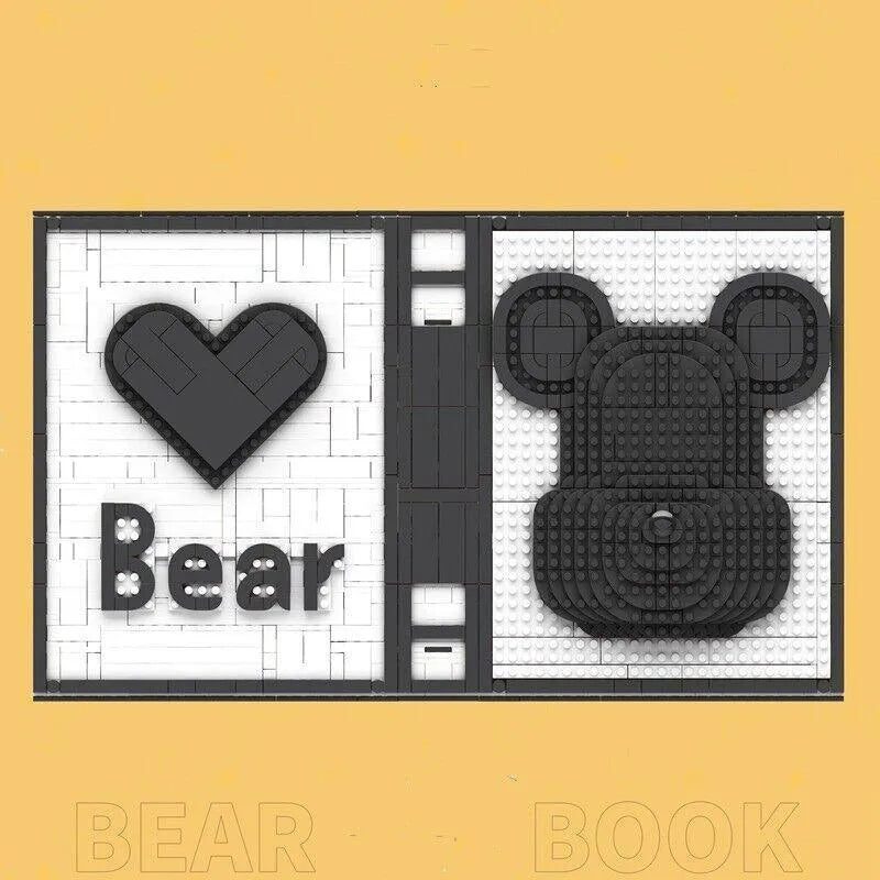 Building Blocks Creator Ideas MOC Bear Collector Book Bricks Toy 6301 Construction Set Toys - 2