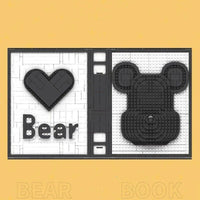 Thumbnail for Building Blocks Creator Ideas MOC Bear Collector Book Bricks Toy 6301 Construction Set Toys - 2