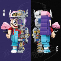 Thumbnail for Building Blocks MOC Creator Japanese Anime Mecha Robot Bricks Toy - 5