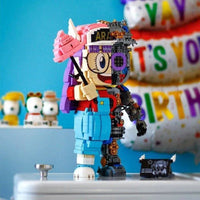 Thumbnail for Building Blocks MOC Creator Japanese Anime Mecha Robot Bricks Toy - 3