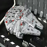Thumbnail for Building Blocks Docking Bay MOC For Star Wars UCS Millennium Falcon Bricks and Light - 21
