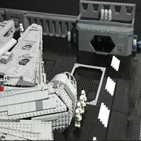 Thumbnail for Building Blocks Docking Bay MOC For Star Wars UCS Millennium Falcon Bricks and Light - 17