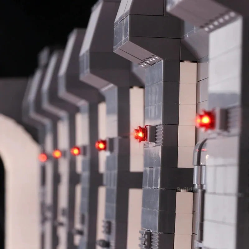 Building Blocks Docking Bay MOC For Star Wars UCS Millennium Falcon Bricks and Light - 15