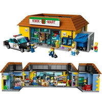 Thumbnail for Building Blocks MOC Expert 16004 Simpsons Kwik E-Mart Bricks Toys EU Construction Set Toys - 14