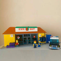Thumbnail for Building Blocks MOC Expert 16004 Simpsons Kwik E-Mart Bricks Toys EU Construction Set Toys - 6
