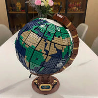 Thumbnail for Building Blocks MOC Expert 95335 Earth Globe World Map Bricks Toys - 3
