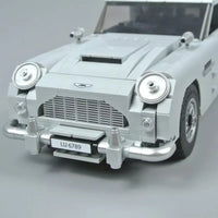 Thumbnail for Building Blocks MOC Expert Aston Martin DB5 Classic Car Bricks Toy 21046 - 8