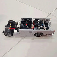 Thumbnail for Building Blocks MOC Expert Aston Martin DB5 Classic Car Bricks Toy 21046 - 13