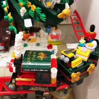 Thumbnail for Building Blocks MOC Expert Christmas Santa Tree House Bricks Toy - 4