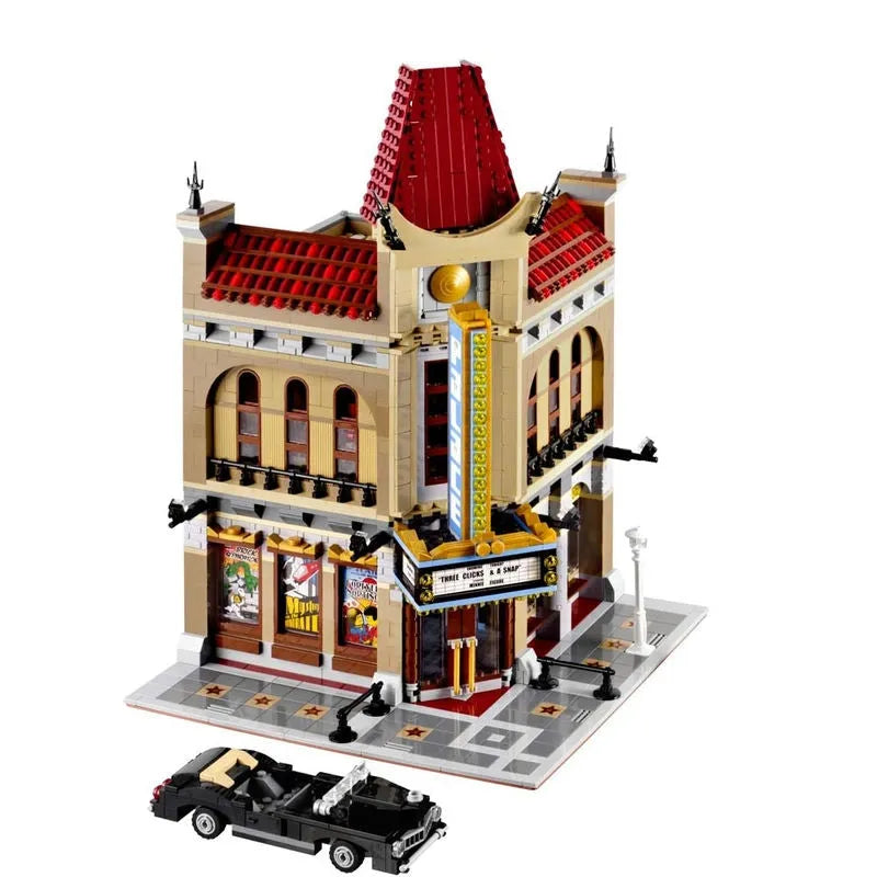 Building Blocks MOC Expert Creator City Palace Cinema Bricks Toy 15006 - 2