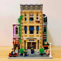 Thumbnail for Building Blocks MOC Expert Creator Police Station Bricks Toys 1661 - 12