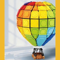 Thumbnail for Building Blocks MOC Expert Creator Rainbow Balloon Bricks Toys - 10