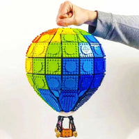 Thumbnail for Building Blocks MOC Expert Creator Rainbow Balloon Bricks Toys - 8