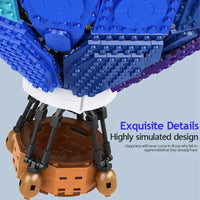 Thumbnail for Building Blocks MOC Expert Creator Rainbow Balloon Bricks Toys - 5