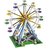 Thumbnail for Building Blocks MOC Expert Creator Street City Ferris Wheel Bricks Toys - 1