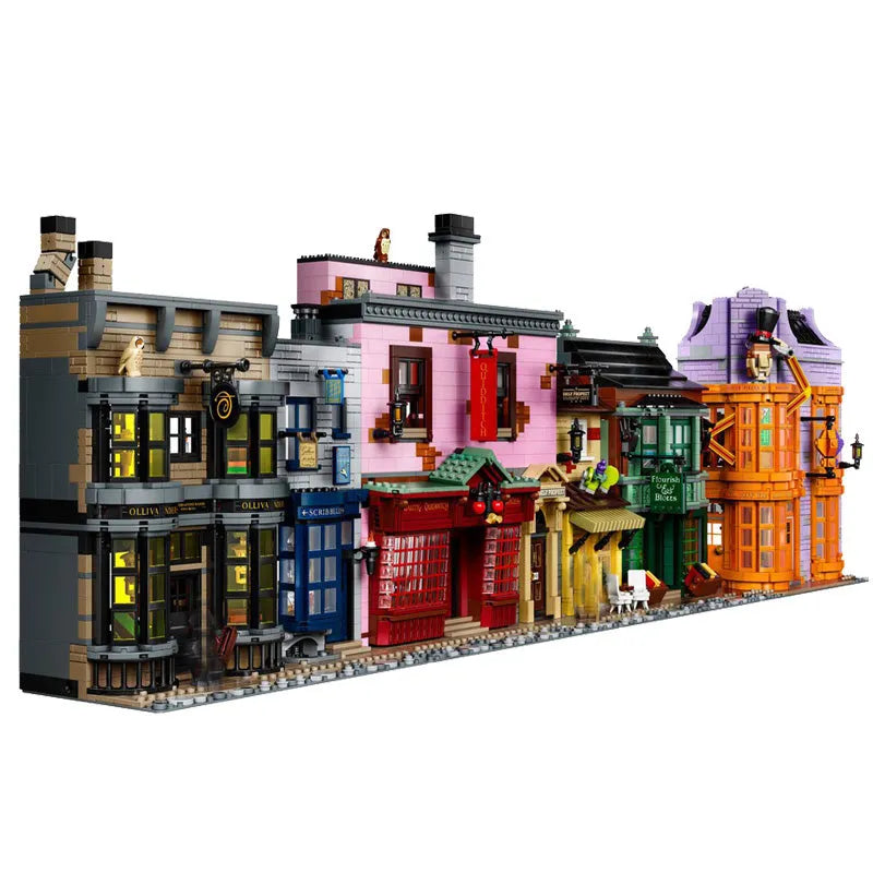 Building Blocks MOC Expert Harry Potter Movie Diagon Alley Bricks Toy EU - 1