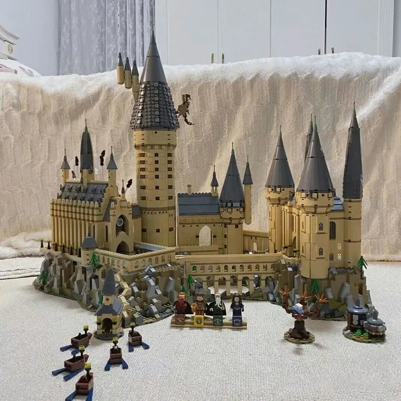 Building Blocks MOC Expert Harry Potter Movie Hogwarts Castle Bricks Toys EU - 9