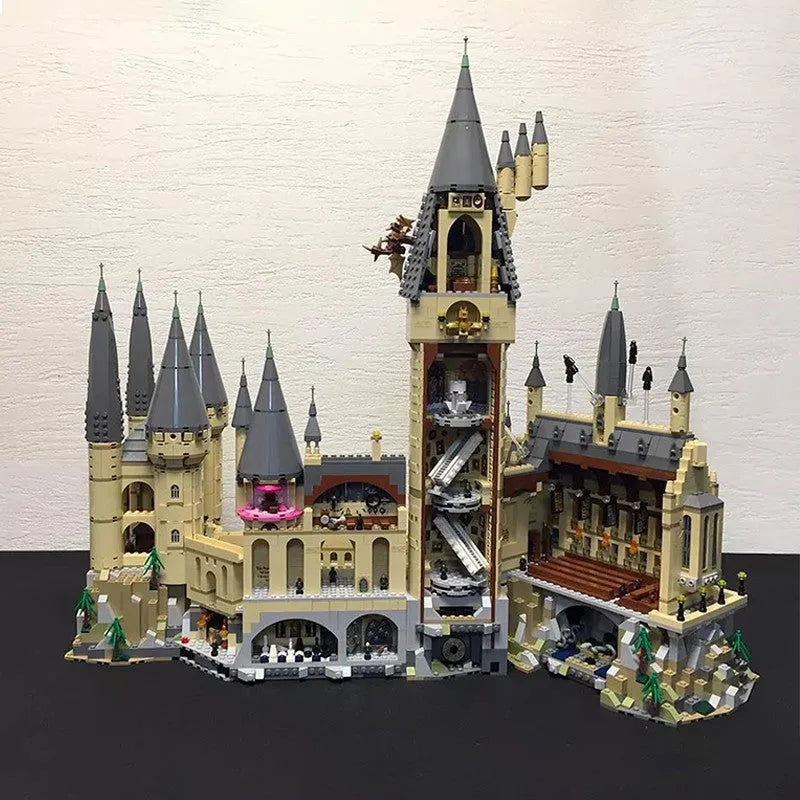 Building Blocks MOC Expert Harry Potter Movie Hogwarts Castle Bricks Toys EU - 11