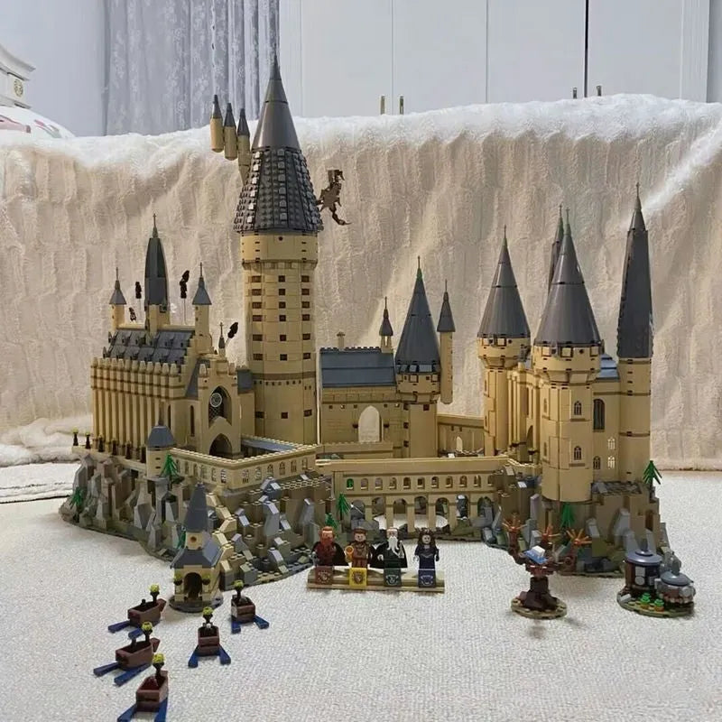 Building Blocks MOC Expert Movie Harry Potter UCS Hogwarts Castle Bricks Toys - 15